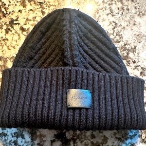 All Saints fisherman beanie Black